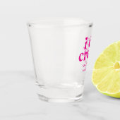 Ich mache Crew Hochzeit Brautparty Junggeselinnen- Schnapsglas (Links)