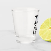 Ich mache Crew Hochzeit Brautparty Shot Glass Schnapsglas (Links)