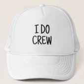 Ich mache Crew-Mütze Truckerkappe (Vorderseite)
