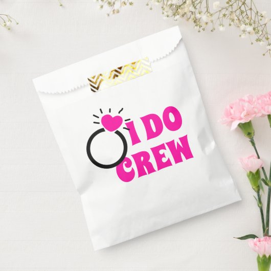 Ich mache Crew | Sie macht Crew Bachelorette Bride Geschenktütchen (Versiegelt)