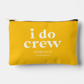 Ich mache Crew Wedding Party Bridesmaid Geschenk Zubehörtasche