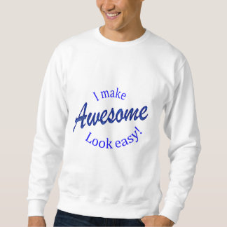 Ich mache das Aussehen leicht Sweatshirt