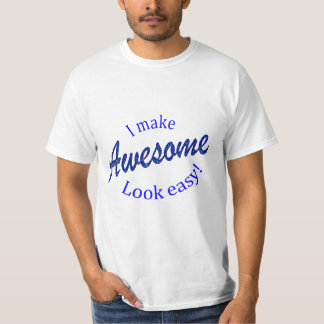 Ich mache das Aussehen leicht T-Shirt
