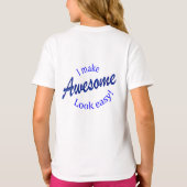 Ich mache das Aussehen leicht T-Shirt (Rückseite)