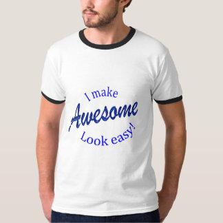 Ich mache das Aussehen leicht T-Shirt