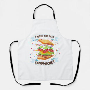 Ich mache das beste Sandwichkleid für Liebhaber vo Schürze