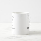Ich mache das für das Geld sagte.. Kaffeetasse (Mittel)