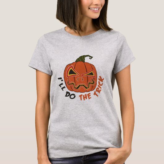 ICH MACHE DEN TRICK FÜR HALLOWEEN BEÄNGSTIGENDEN H T-Shirt (Vorderseite)