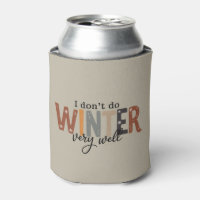 Ich mache den Winter nicht sehr gut Gemütliche Jah