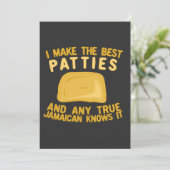 Ich mache die besten Partner und alle wahren jamai Einladung (Stehend Vorderseite)