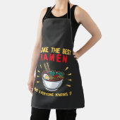Ich mache die besten Ramen und jeder weiß es Schürze (InSitu)