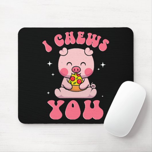 Ich mache dir Pizza Mousepad (Mit Mouse)