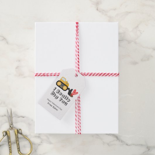 Ich mache dir wirklich einen Klassenraum Valentine Geschenkanhänger (Mit Garn)