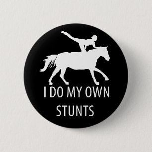 Ich mache eigene Stunts Vaulting Horseriding Button