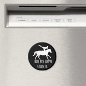 Ich mache eigene Stunts Vaulting Horseriding Magnet (In Situ (Geschirrspüler))