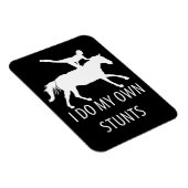 Ich mache eigene Stunts Vaulting Horseriding Magnet (Rechte Seite)