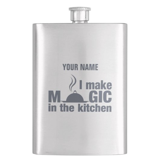 Ich mache eine benutzerdefinierte Flasche aus Magi Flachmann (Vorderseite)