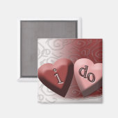 Ich mache einen Süßwarenherz Magnet (Vorderseite/Rückseite)