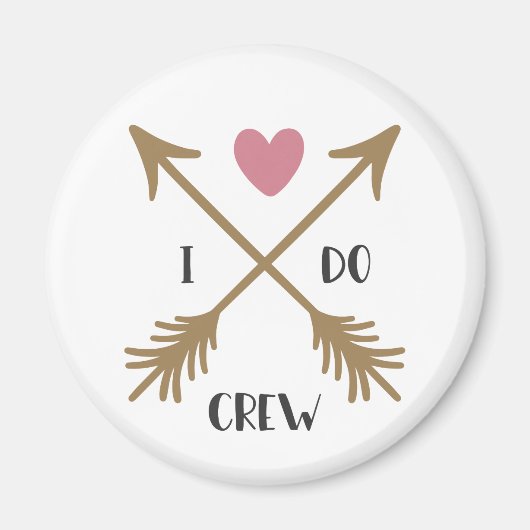 Ich mache einen Vorschlag für Hochzeiten von CREWS Magnet (Vorne)