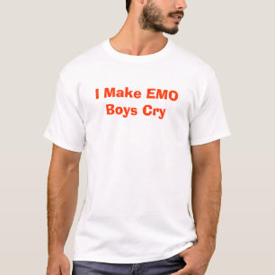 Ich mache EMO Jungen Schrei T-Shirt