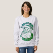 Ich mache es für das ho's; Funny Christmas Sweatshirt (Vorne ganz)