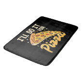 Ich mache es für Pizza Badematte (Schrägansicht)