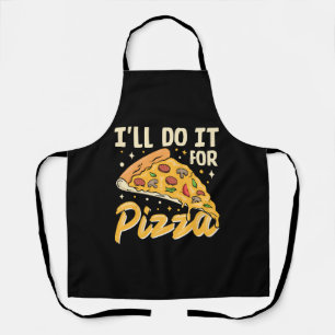 Ich mache es für Pizza Schürze