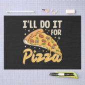 Ich mache es für Pizza Seidenpapier (Handwerk)