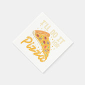 Ich mache es für Pizza Serviette (Ecke)