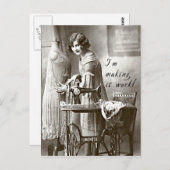 Ich mache es zum Laufen Postkarte (Vorne/Hinten)