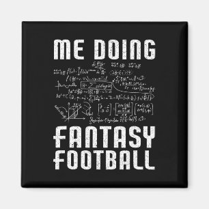 Ich mache Fantasy Football Draft Day Funny Fantasy Magnet