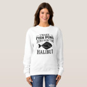 Ich mache Fischfedern nur für den Halibut Sweatshirt (Vorne ganz)