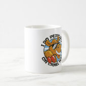 ICH MACHE FRIEDEN AUF KAMELZEN KAFFEETASSE (VorderseiteRechts)