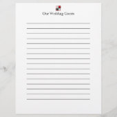 Ich mache Gästebuchseiten Flyer (Hinten)