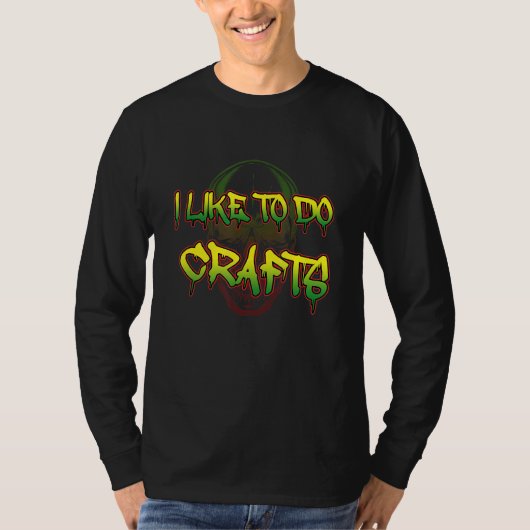 Ich mache gerne Bier T-Shirt (Vorderseite)