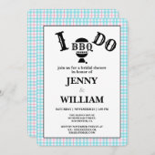 Ich mache GRILLEN Brautparty Verlobung Einladungen (Vorne/Hinten)