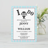 Ich mache GRILLEN Brautparty Verlobung Einladungen (Stehend Vorderseite)