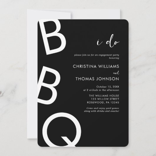 Ich mache GRILLEN-Engagement-Partei Einladung (Vorderseite)