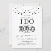 Ich mache GRILLEN Engagement Party Paare Dusche (Vorderseite)