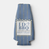 Ich mache GRILLEN Engagement Party Paare Dusche Flaschenkühler (Vorderseite)