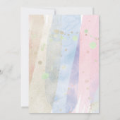 Ich mache GRILLEN Engagement Party Pastell Brush C Einladung (Rückseite)