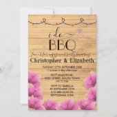 Ich mache GRILLEN Engagement Party-Saitenleuchten  Einladung (Vorderseite)