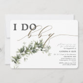 Ich mache GRILLEN Faded Greenerenerity Engagement Einladung (Vorderseite)