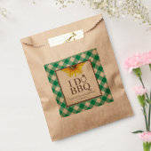 Ich mache GRILLEN Green Gingham und Sonnenblumen Geschenktütchen (Versiegelt)