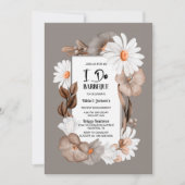 Ich mache GRILLEN Herbst-Engagement Partei Einladung (Vorderseite)