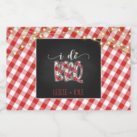 Ich mache GRILLEN Mini Sparkling Weinlabel - Red L Schaumweinetikett (Einzelnes Label)