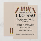 Ich mache GRILLEN mit Grillbügel Einladung (Vorne/Hinten)