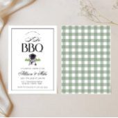 Ich mache GRILLEN Paare Einladung Dusche, Grill & 