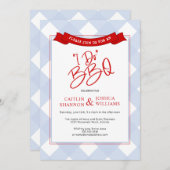 Ich mache GRILLEN Paare Polterabend Probe Abendess Einladung (Vorne/Hinten)