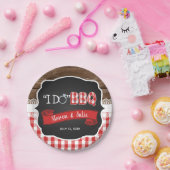 Ich mache GRILLEN Paper Plate - Red Pappteller (Party)